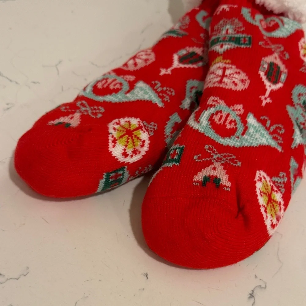 Hallmark Red and Green Holiday Socks